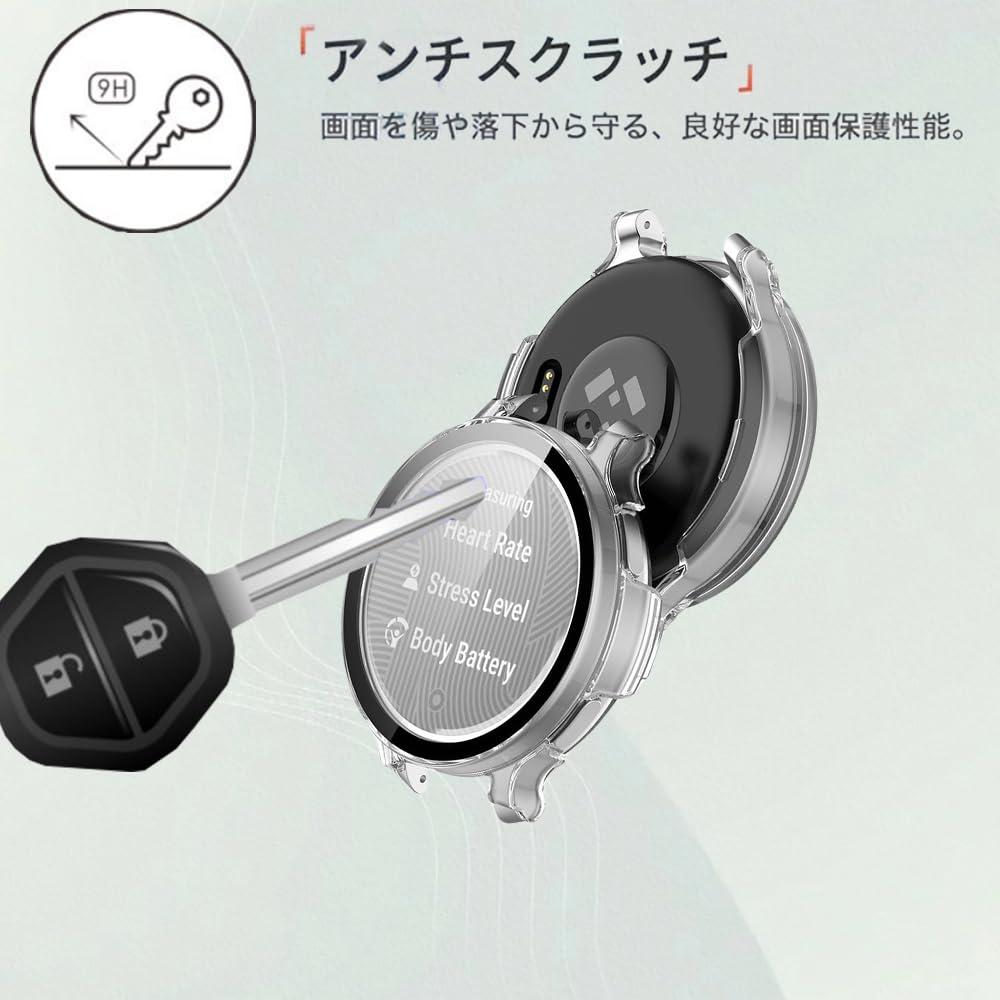 Amazon.co.jp: 【2枚セッ】 For ガーミン(GARMIN) Lily 2 Active 
