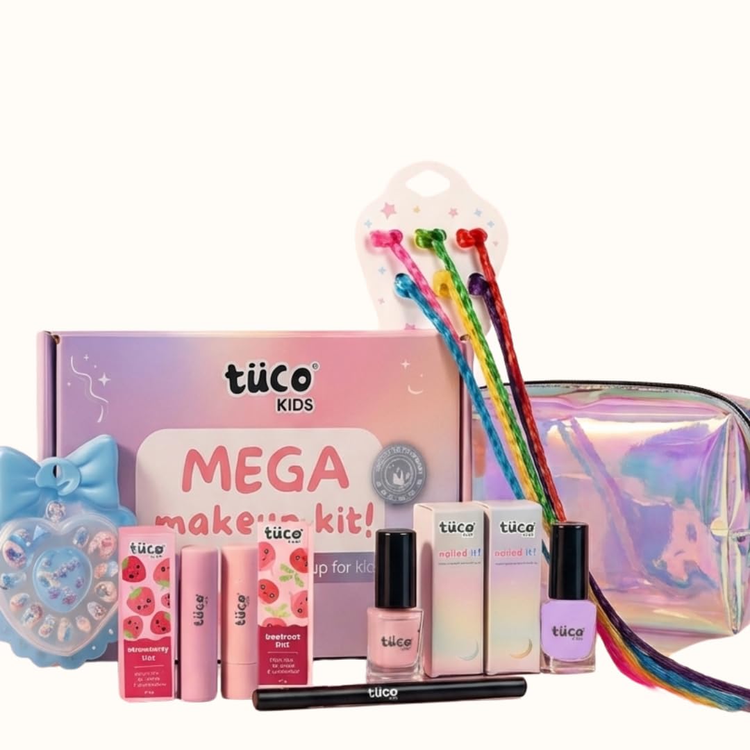 Tuco® Kids Mega Glam Makeup Box for Girls-picture-24