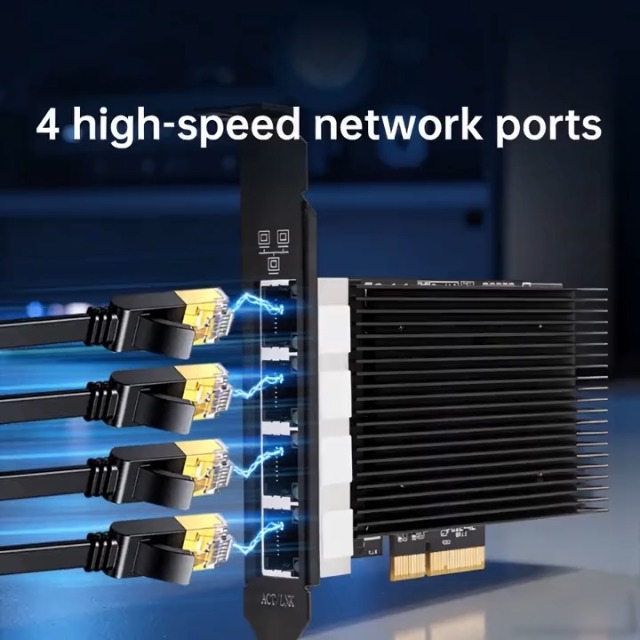 Amazon.com: 2.5G PCIe Ethernet Card with Intel I226 Chip, 2500Mbps