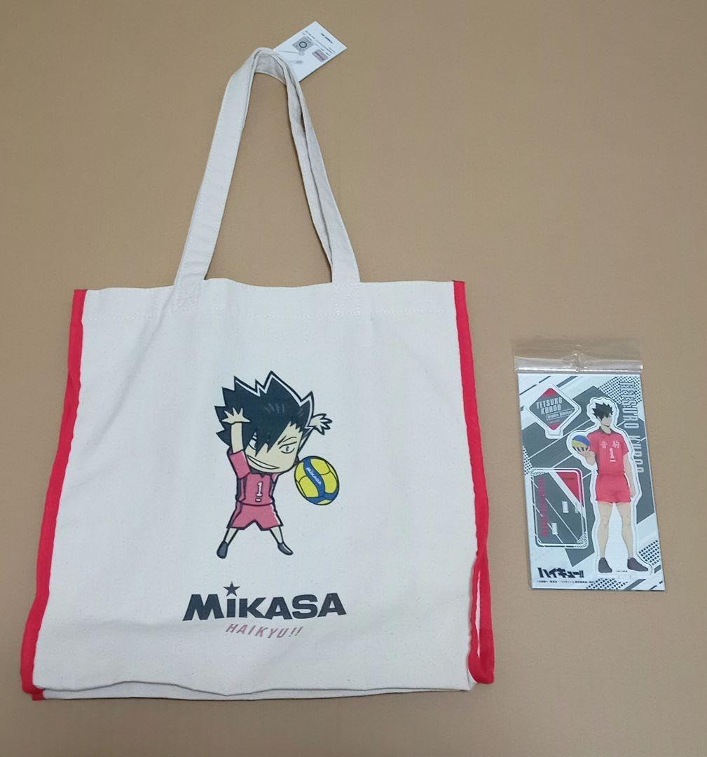 Amazon.co.jp: ハイキュー MIKASAコラボトートバッグ アクリル