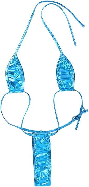 AGJGFM Micro Sling Bikini Extreme Slingshot Sexy Slutty Mini Bikinis G String Swimsuit for Women Tiny Skimpy Bathing Suit