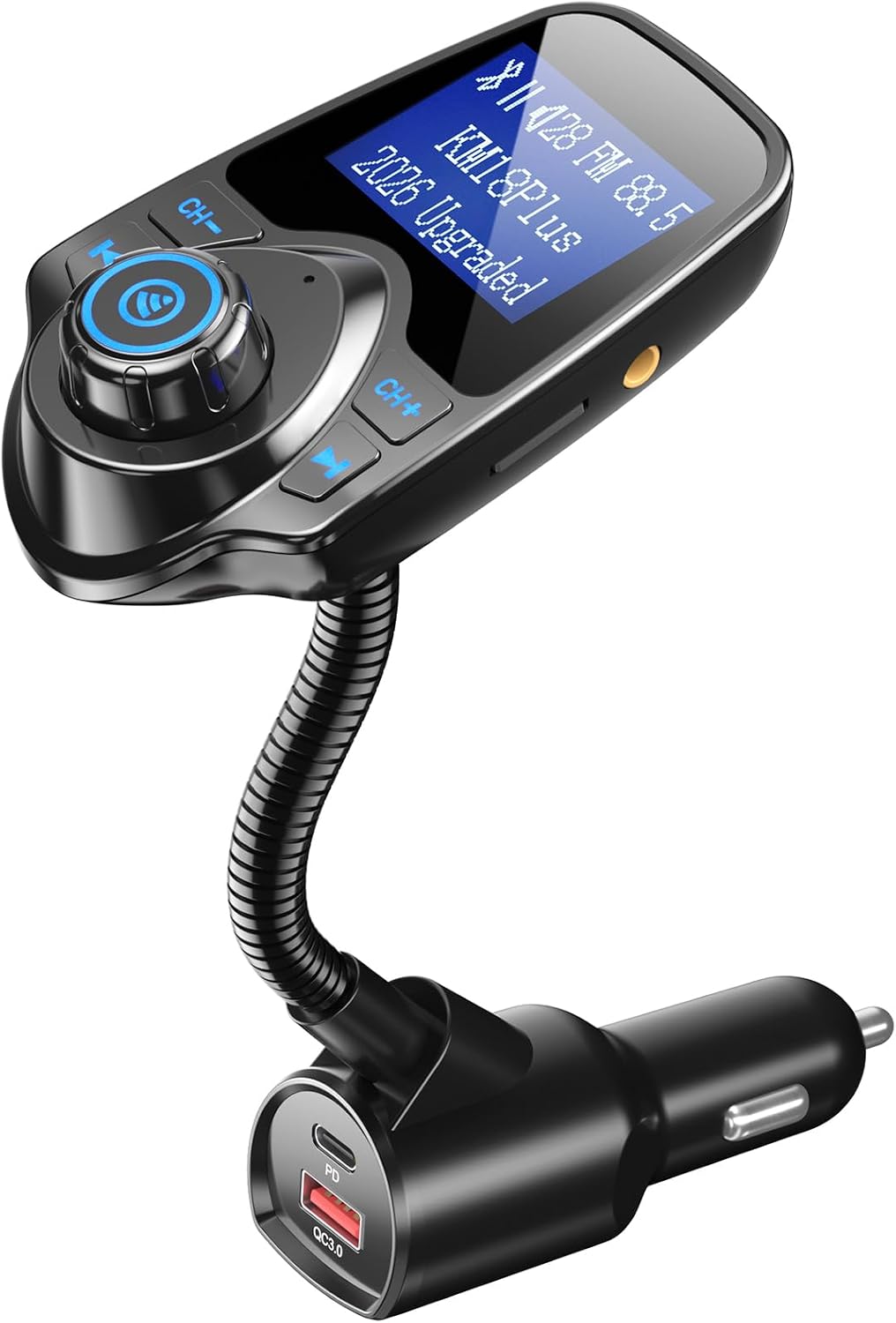 Nulaxy Bluetooth FM Transmitter, Widely Compatible with Various Car Models