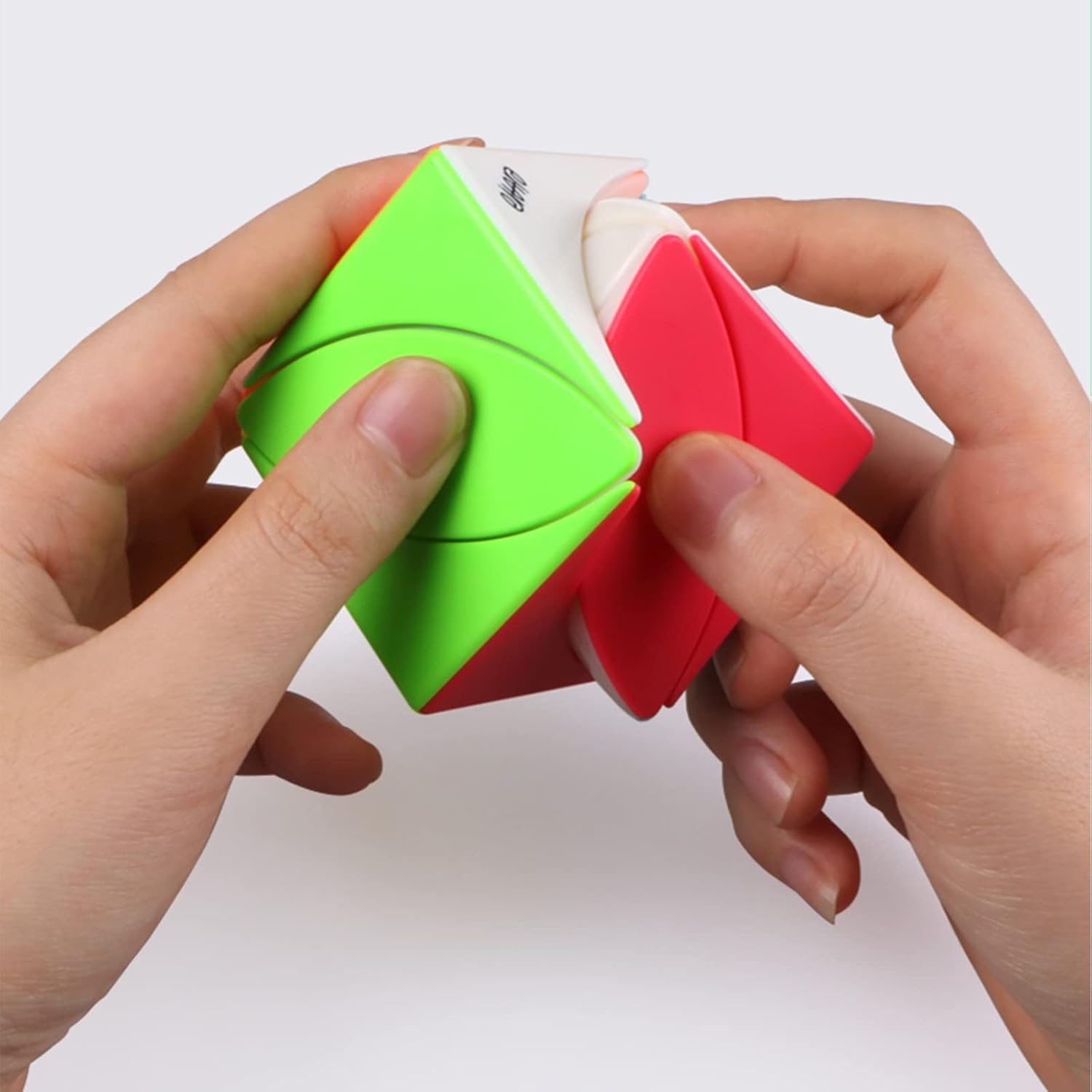 QYTOYS Lvy Puzzle Cube,Lvy Cube Black Magic Cube, Lvy Leaf Cube Black Skewb Stickere Magic Square Puzzle Cube (Special Edition)