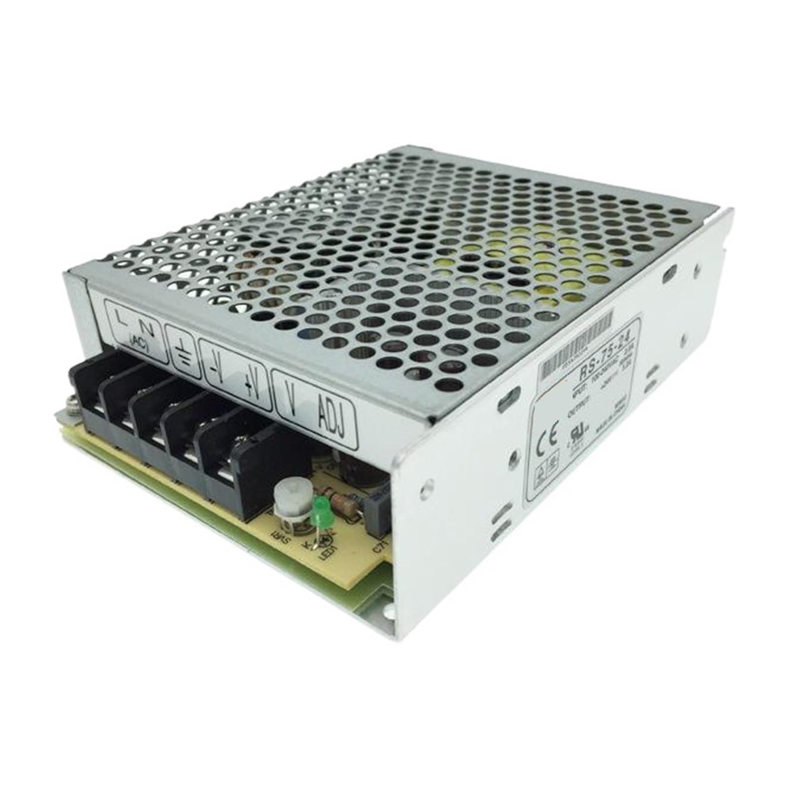 Transformateur d'alimentation découpage monocanal RS-75-48 75W 48V