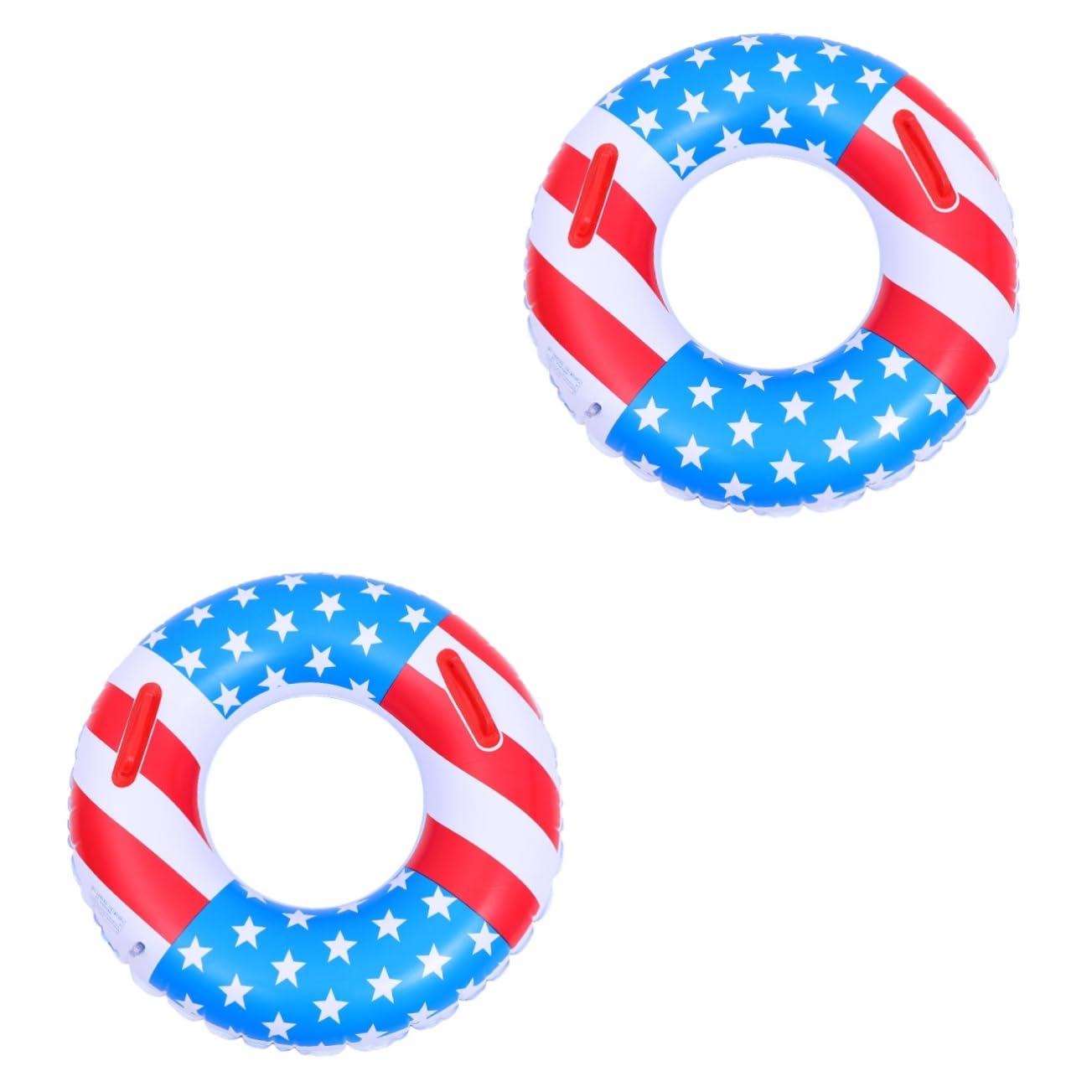 TOYANDONA Anello Di Nuoto Bandiera Anello Da Nuoto Per i Più Piccoli Gonfiabili Piscina Per Decorazioni Per Il Dell'indipendenza Galleggianti Gonfiabili Per Piscina Pvc