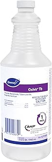- Diversey 4277285 Tb Ready-to-Use Liquid Hydrogen Peroxide Disinfectant Cleaner, Tuberculocidal Multi-Surface Spray, 32 oz Bottle (No Sprayer)