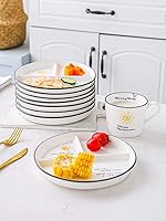 Vista 3 de 1 plato de cerámica para control de porciones de dinosaurio, plato dividido para comer racional, plato de postre dividido, plato de ensalada, plato