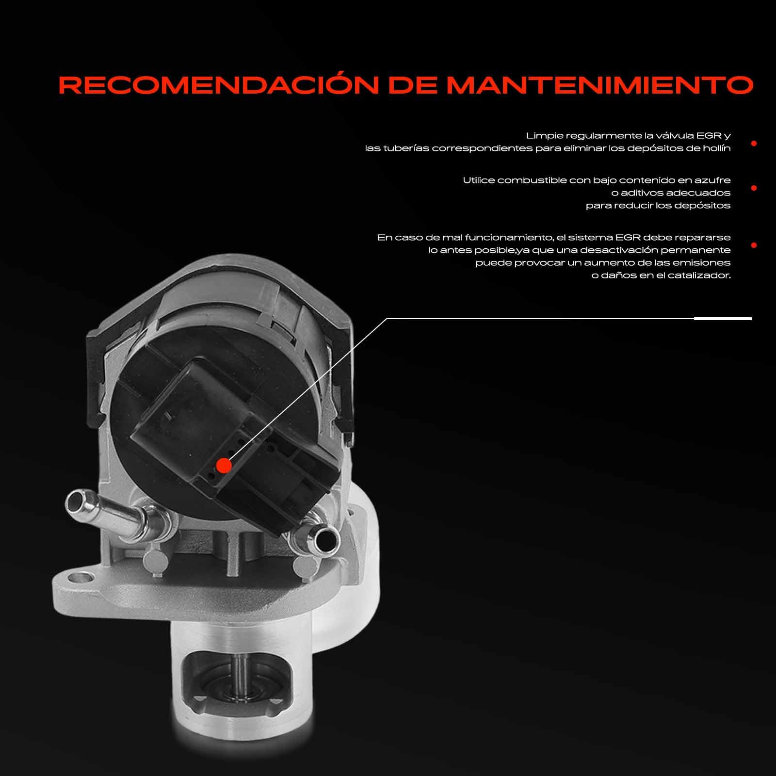 Frankberg Válvula EGR Diesel Compatible con X3 F25 2.0L Serie 3 Touring F31 2.0L Serie 5 Touring F11 2.0L X1 E84 2.0L X3 F25 3.0L Replace# 555248