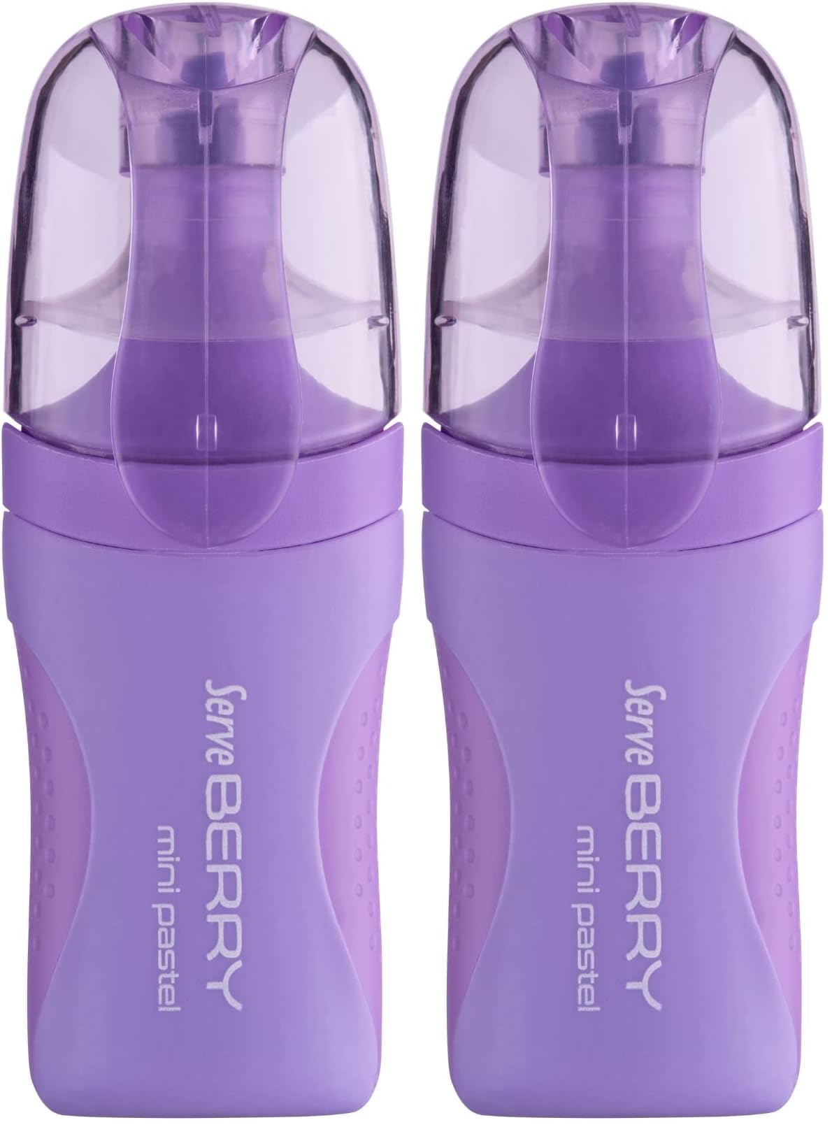 Serve Sv-Brmfkpl Berry Mini Fosforlu Kalem, Pastel Lavanta (2 paketi)