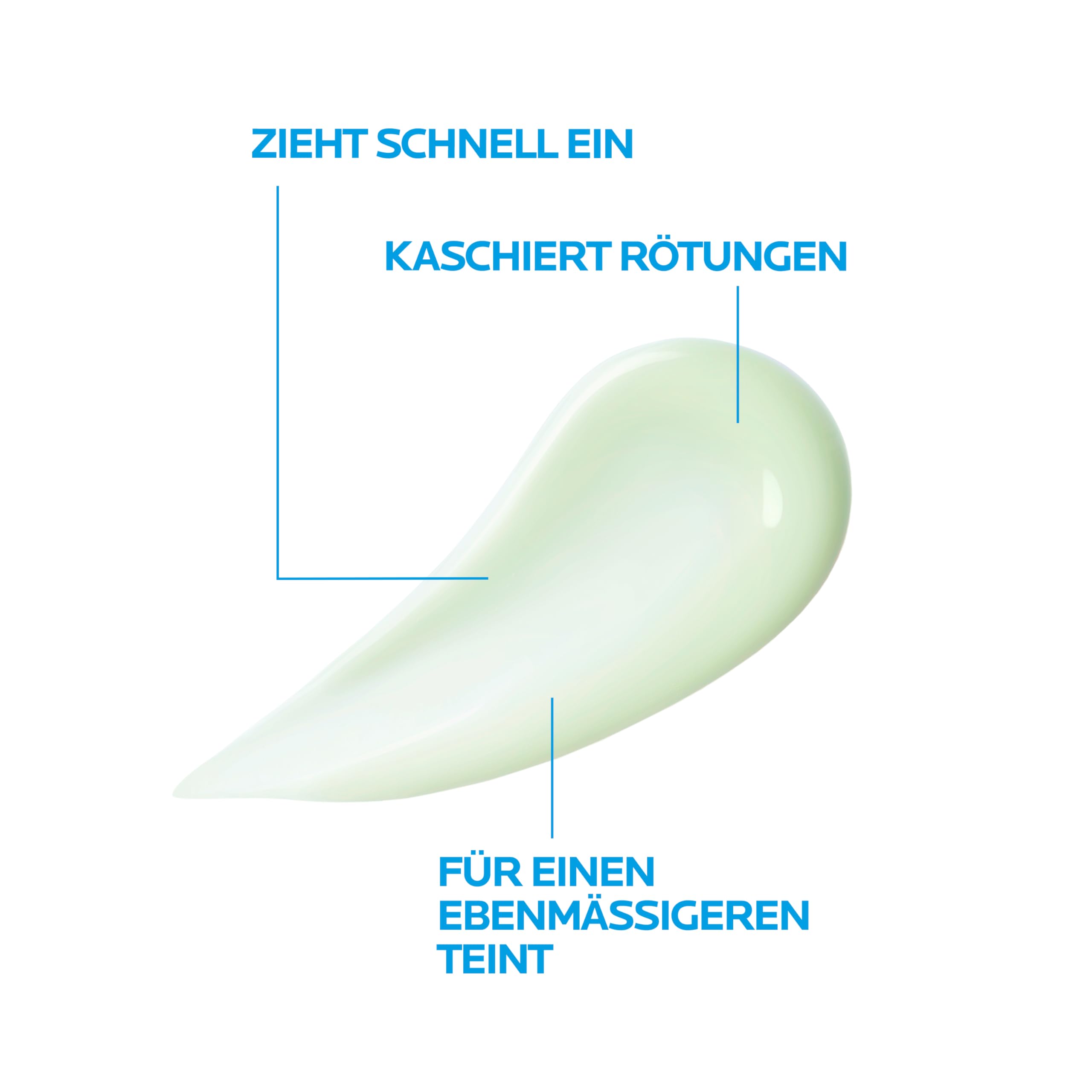 La Roche Posay Toleriane Rosaliac AR Intensivpflege, Gesichtspflege für zu Rötungen und Rosazea neigende Haut, Feuchtigkeitscreme mit ausgleichendem Grünton, Kaschierende Intensivpflege, 40ml