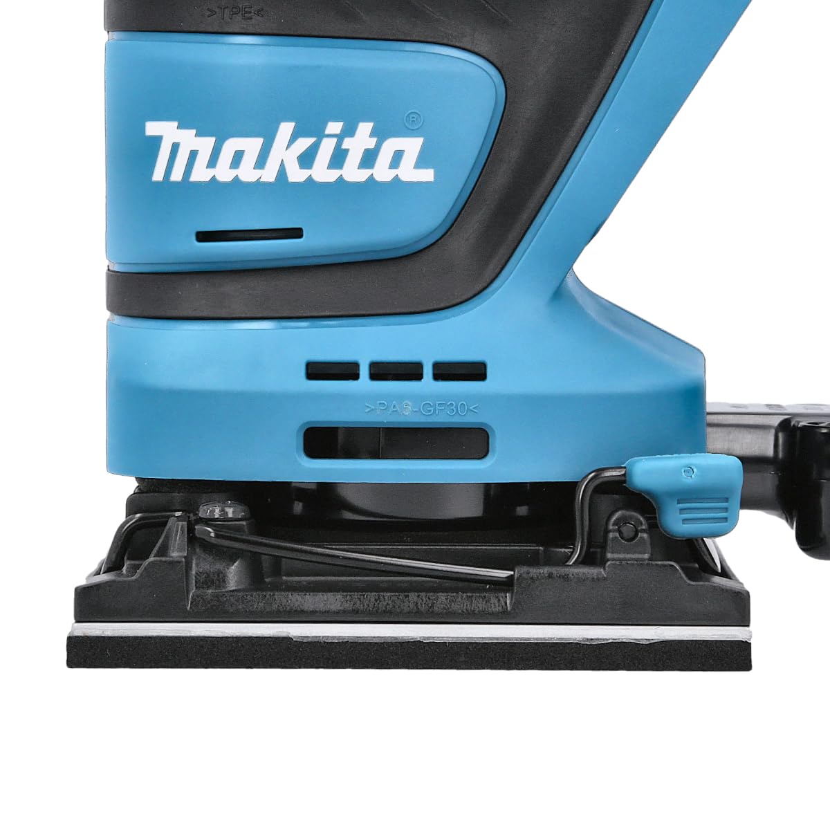 Makita Lijadora de acabado LXT de iones de litio de 18 V DBO481Z - Baterías y cargador no incluidos