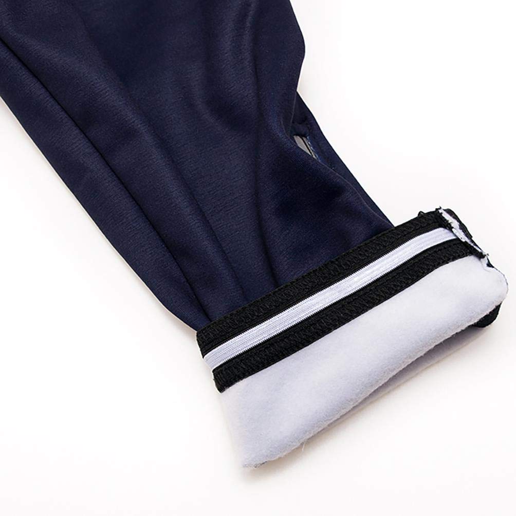 Moxilyn Conjunto Jersey De Ciclismo,Polar Térmico De Invierno Manga Larga,Ropa De Ciclismo,Top De Manga Larga y Pantalones Largos De Johns,Set De Ciclismo Caliente,Cálido ya prueba de viento