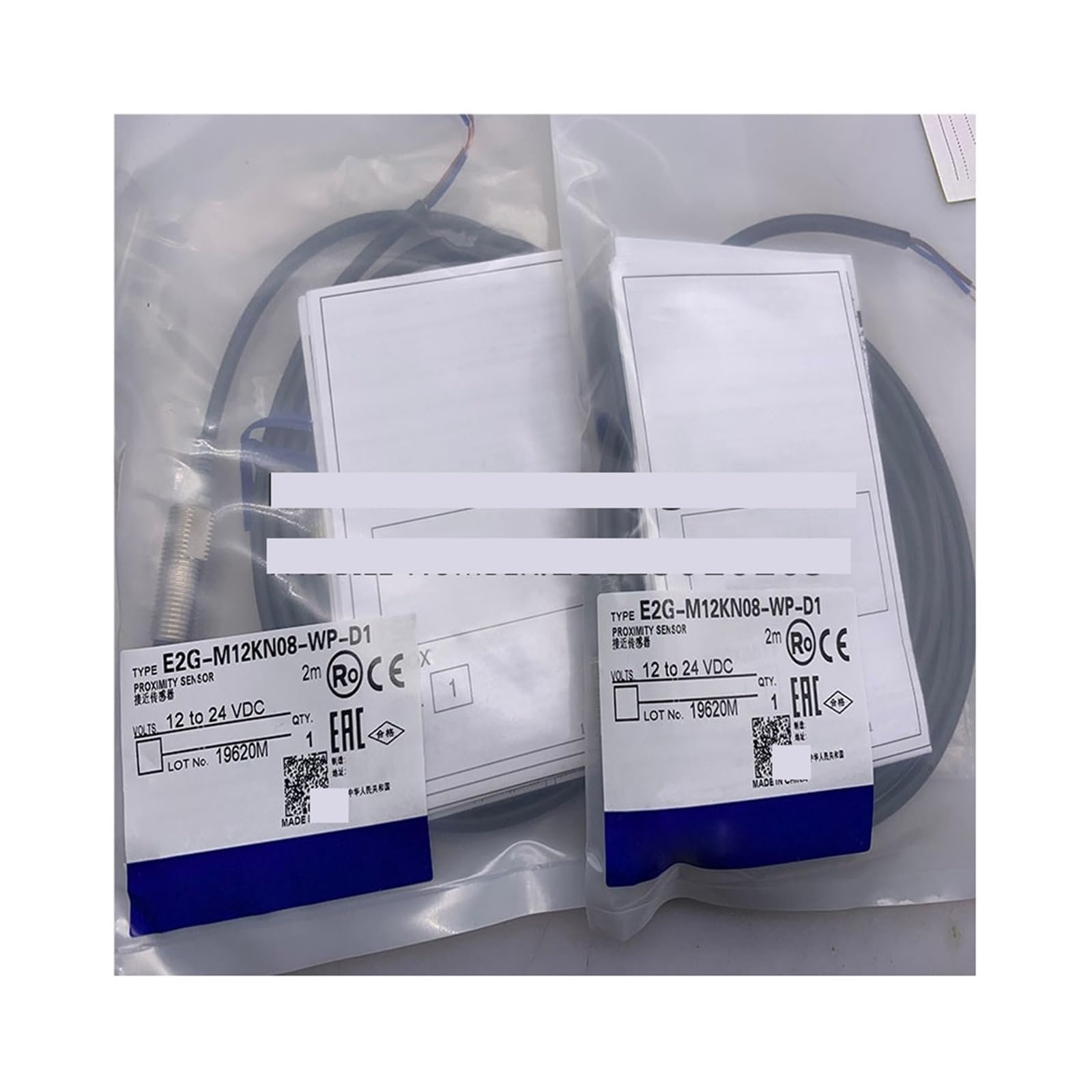 Capteur de proximité E2G-M12KN08-WP-D2 commutateur inductif 8mm - 6