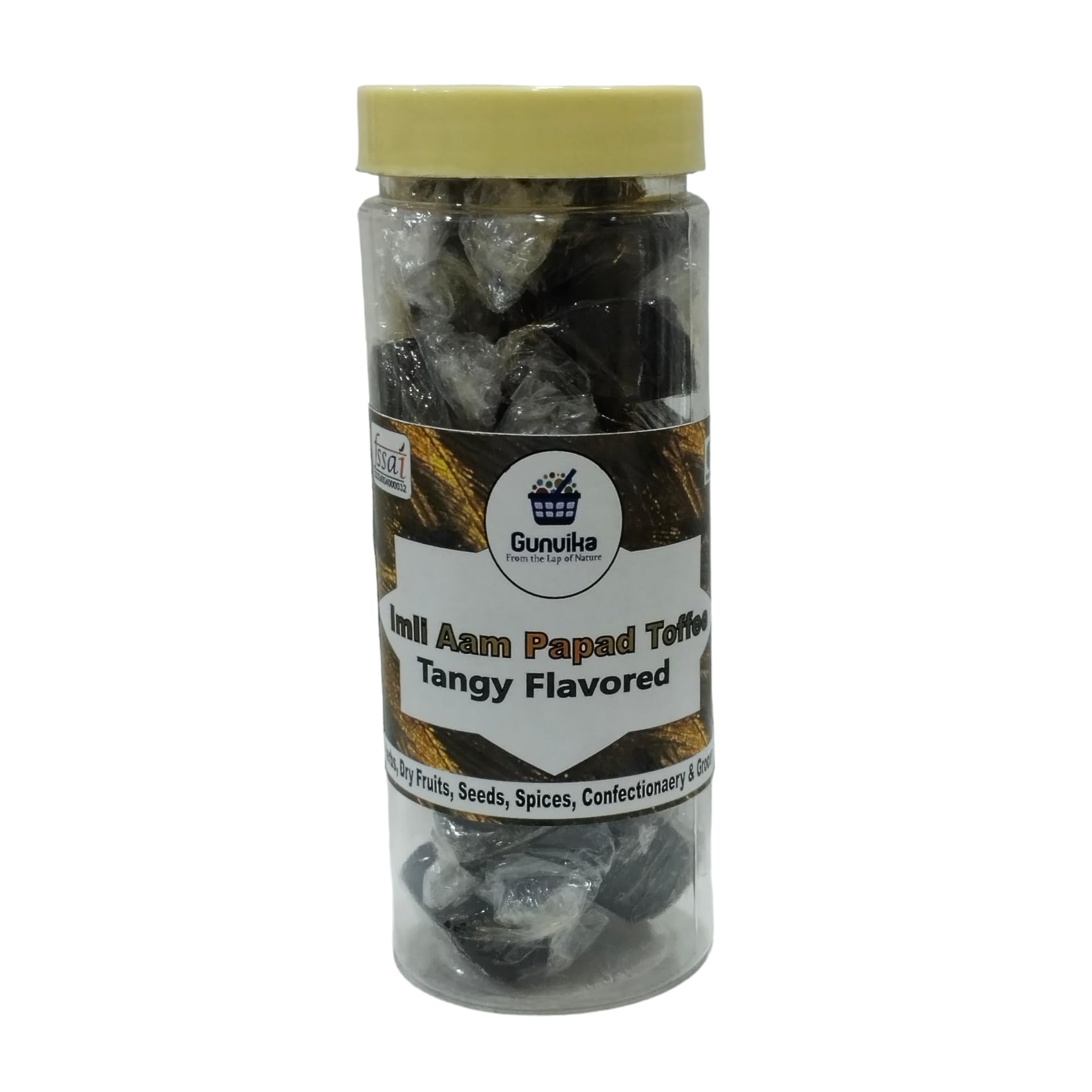 Gunvika Black Tamarind Kala Imli Aam Papad Candy Toffee - Alphonso Mango Cubes - Real Mango Candy (200) (B0CW68WR2W) Amazon Price History, Amazon Price Tracker