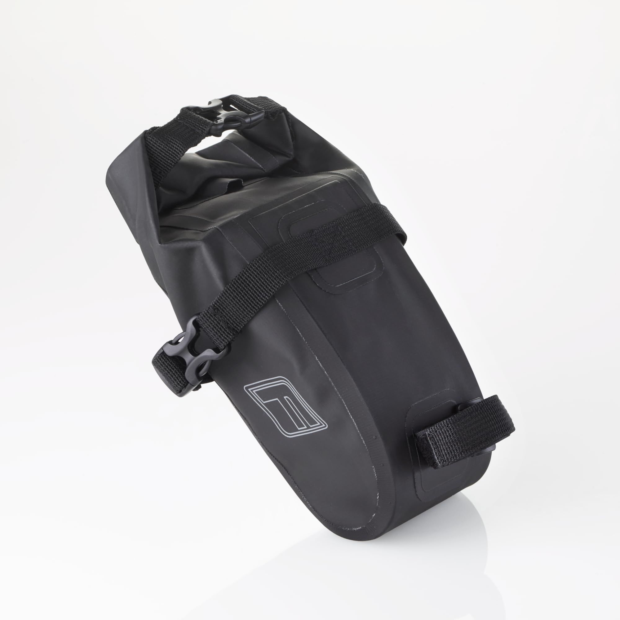 FISCHER Fahrrad Satteltasche wasserabweisend | Fahrradtasche größenverstellbar