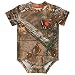 Carhartt Baby Boys' Short Sleeve Bodyshirt, Realtree Xtra Camo, 18M