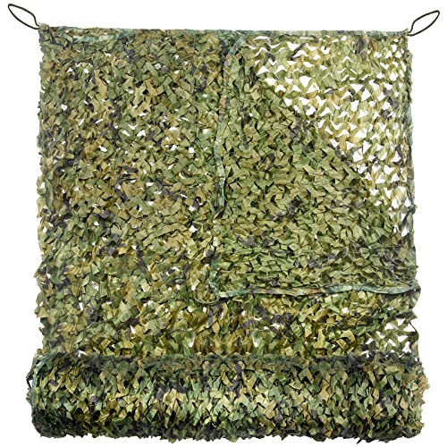 FLYEGO GEN 2 Camo Netting Camouflage Netting Hunting Blind Camo Net Camouflage Nets Military Surplus for Shooting Party Decoration Photograph Car Cover Sunshade?10ft x 20ft, Woodland?