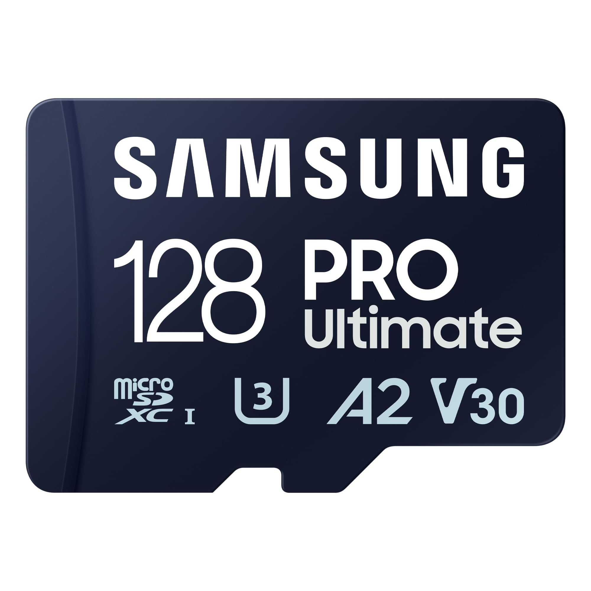 Samsung 128 Go PRO Ultimate Carte Mémoire Micro SDXC jusqu'à 200 Mo/s avec Adaptateur USB, MB-MY128SB/WW