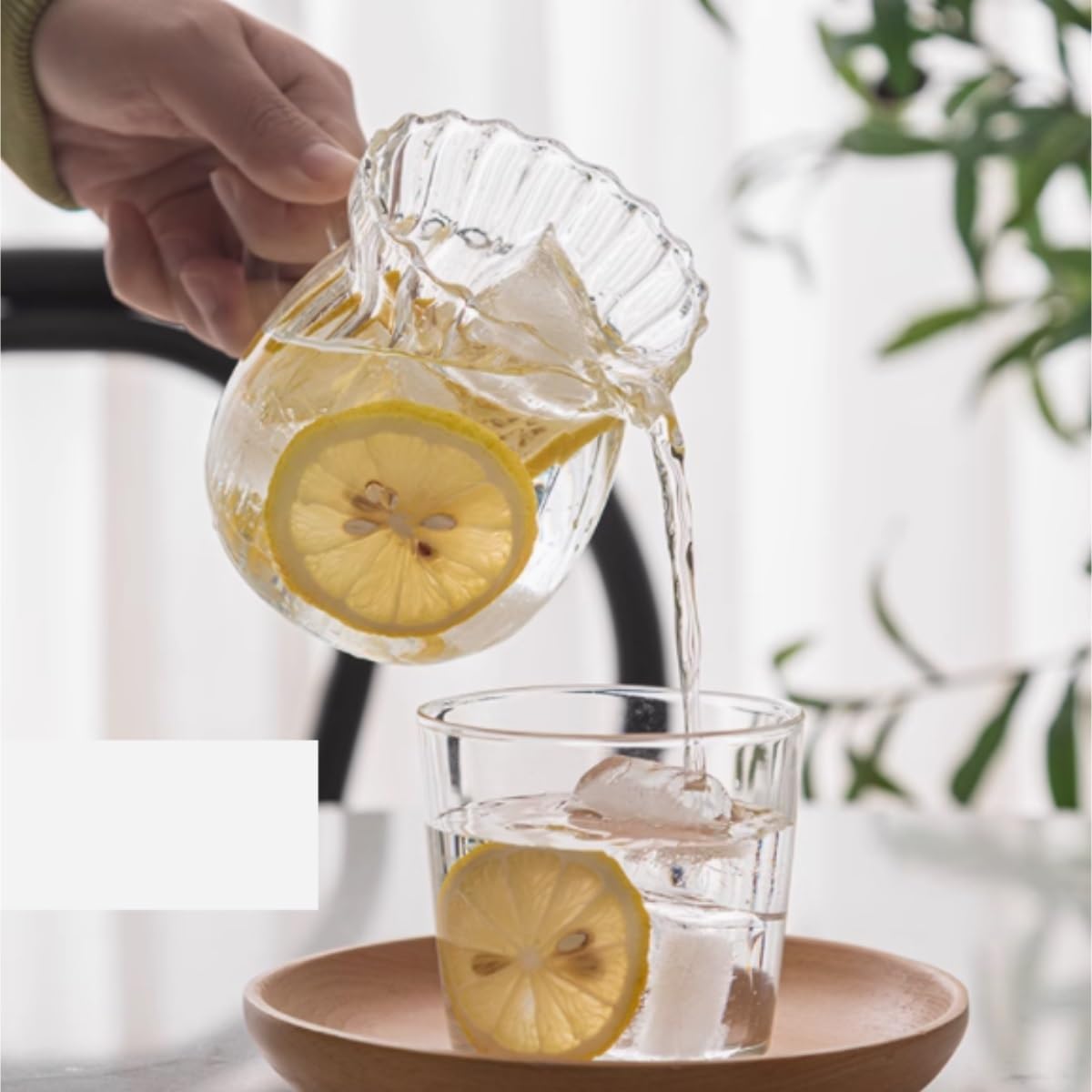 Barchetta per salsa in vetro per condimenti per insalata, sciroppo e succhi di frutta, versatile brocca per latte e crema per caffè per cucina e ristoranteElegante collezione Serveware