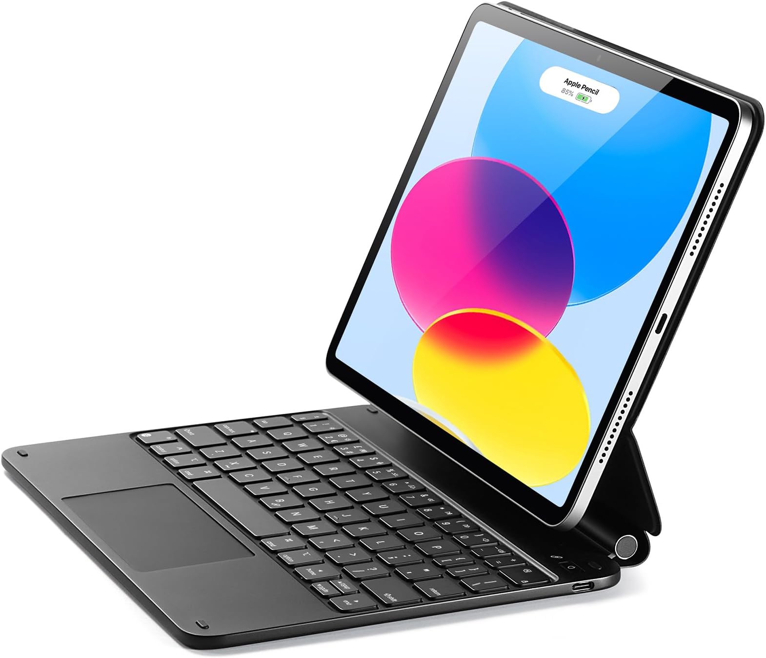 ESR iPad 11th(A16, 2025)/10th Gen Case with Keyboard, Magic Keyboard for iPad 10.9", Case with Floating Cantilever Stand, Springy Backlit Keys, Multi-Touch Trackpad, Black