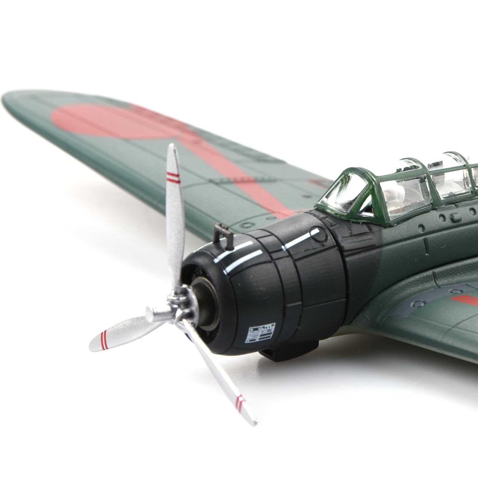 CHICHIYANG 1:72 Scala Seconda Guerra Mondiale Marina Giapponese Tipo 97 B5N2 Kate Carrier Torpedo Bomber Modello per Ragazzo Adulto Regalo di Compleanno Regalo