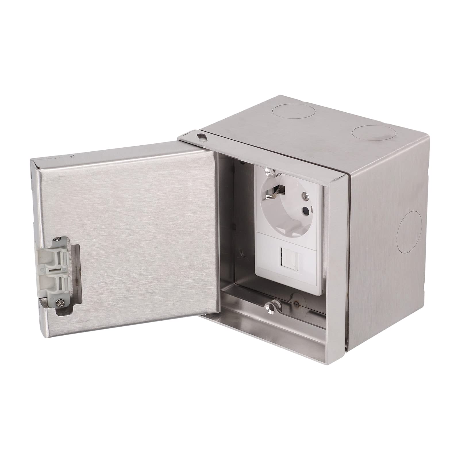 Wakects Presa Nascosta Incasso, Scatola di Derivazione Incasso a Pavimento, AC250V Presa Incasso a Pavimento Nascosta Presa Pavimento, Nascosta Salvaspazio per la Casa, Wakectsxgi7zg1awb