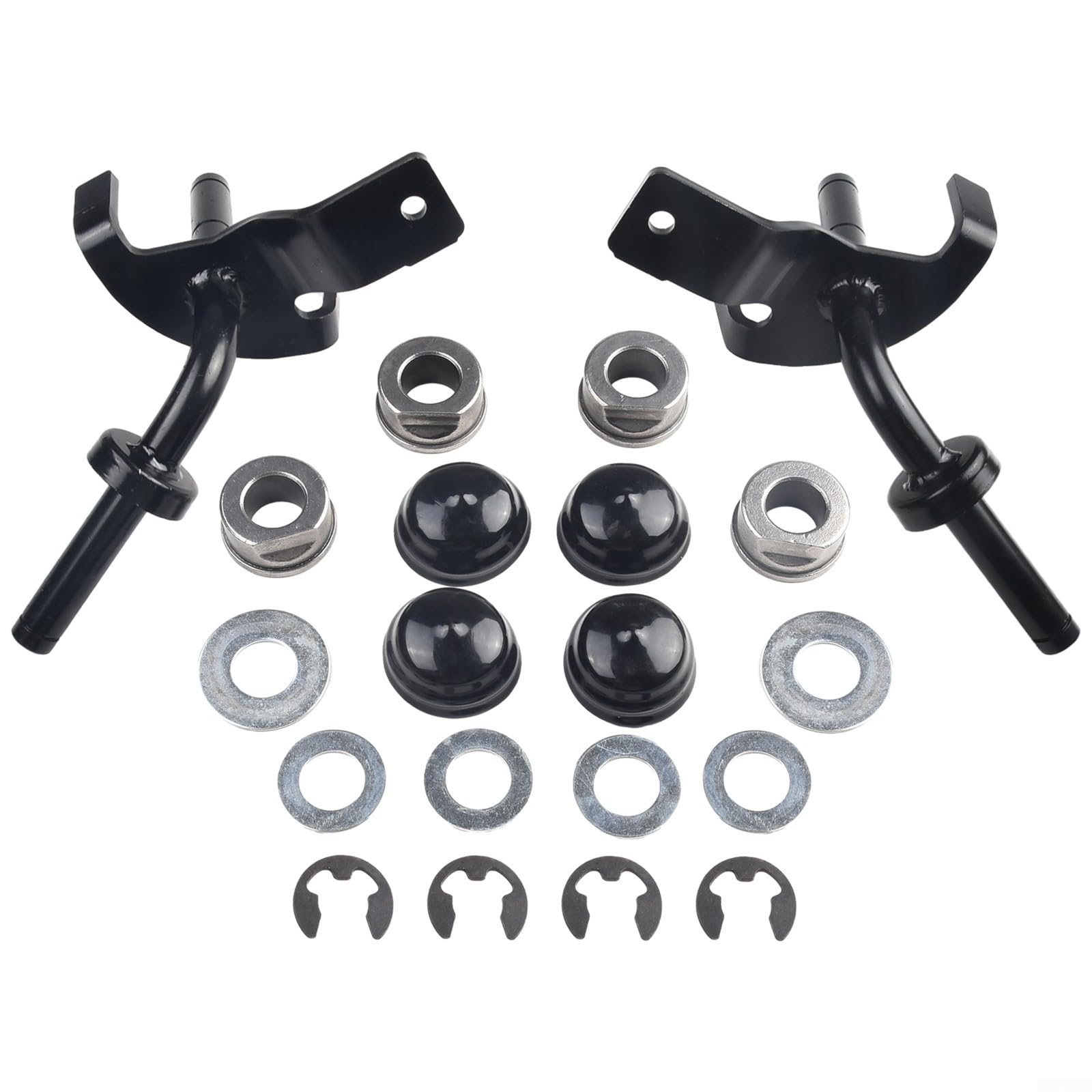 Kit Eje para dirección Delantera Metal para Cortacésped Repuesto