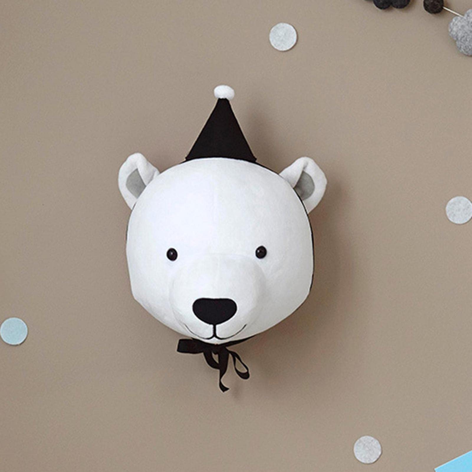 Amazon.co.jp: WILD＆SOFT、ぬいぐるみ壁掛け、動物