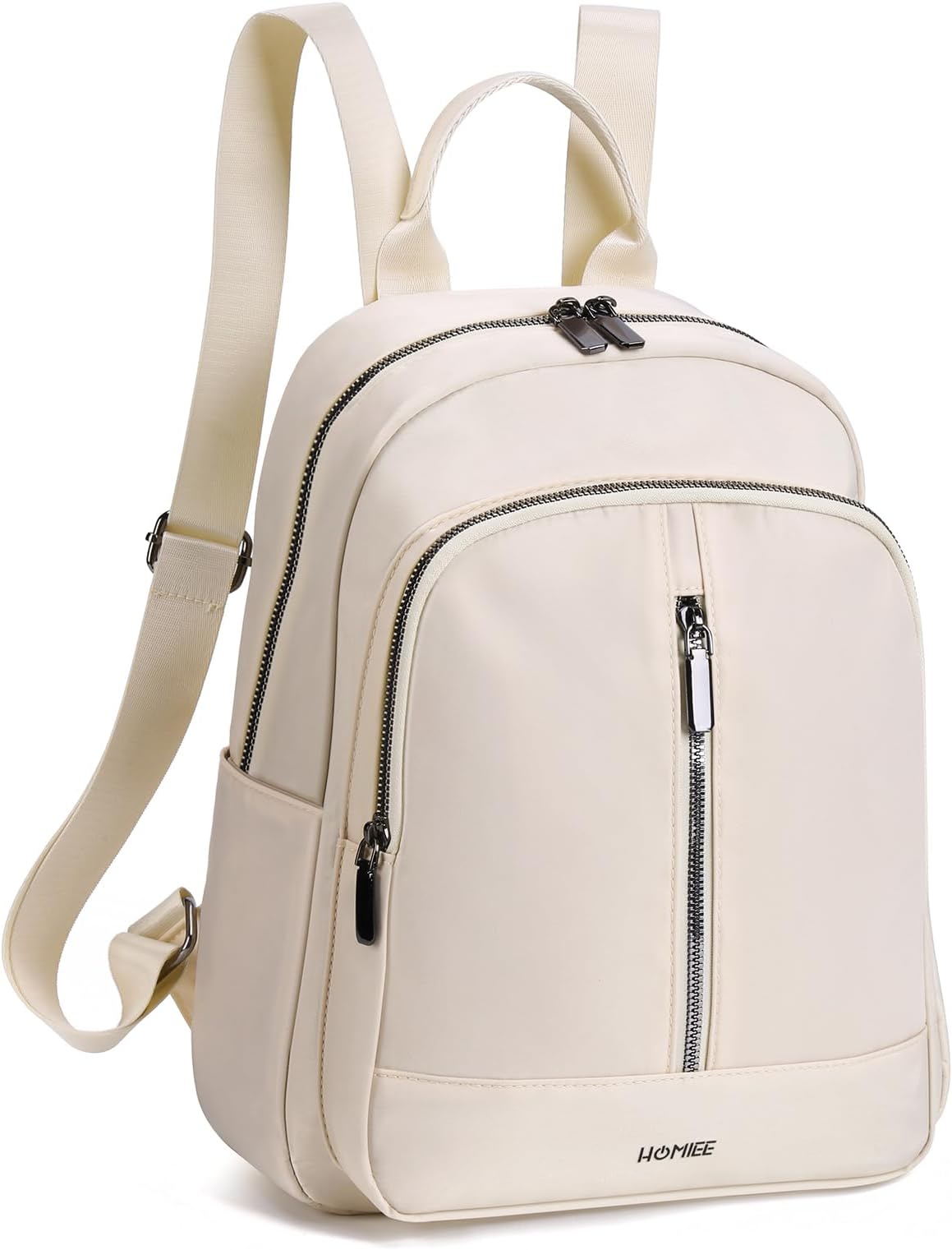 HOMIEE Women's Backpack, School, Travel, Large Capacity, High School Students, Lightweight, Fashionable, USB Charging Port, 15.6-Inch PC, Waterproof, Casual Bag, Anti-Theft, Business, College Students