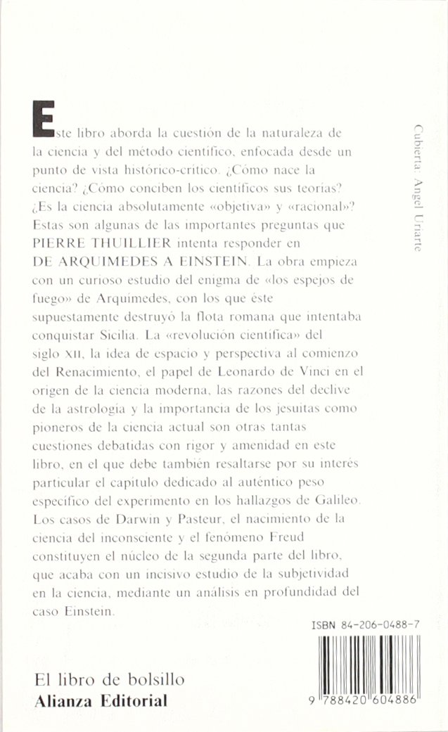 De Arquímedes a Einstein: Las caras ocultas de la invención científica. Tomo II (El Libro De Bolsillo (Lb))