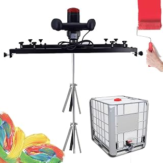 3000W IBC Paint Mixer, Electric Paint Agitator with Folding Propeller and Adjustable Support Hanger, Stirring Equipment for Paint Glue Resin Laundry Detergent