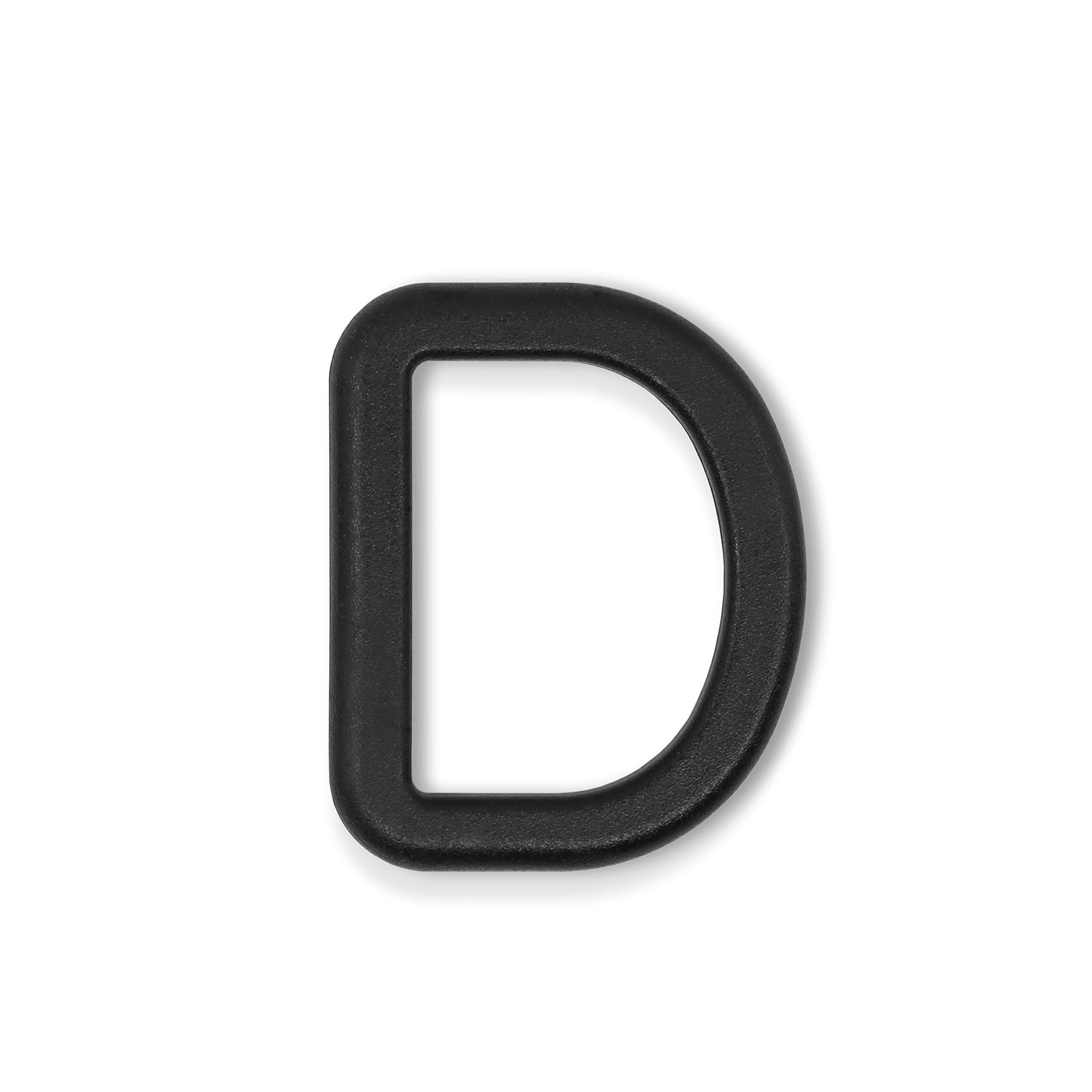 Dritz 1" Straps, 2 Count, Black D-Rings, One Size