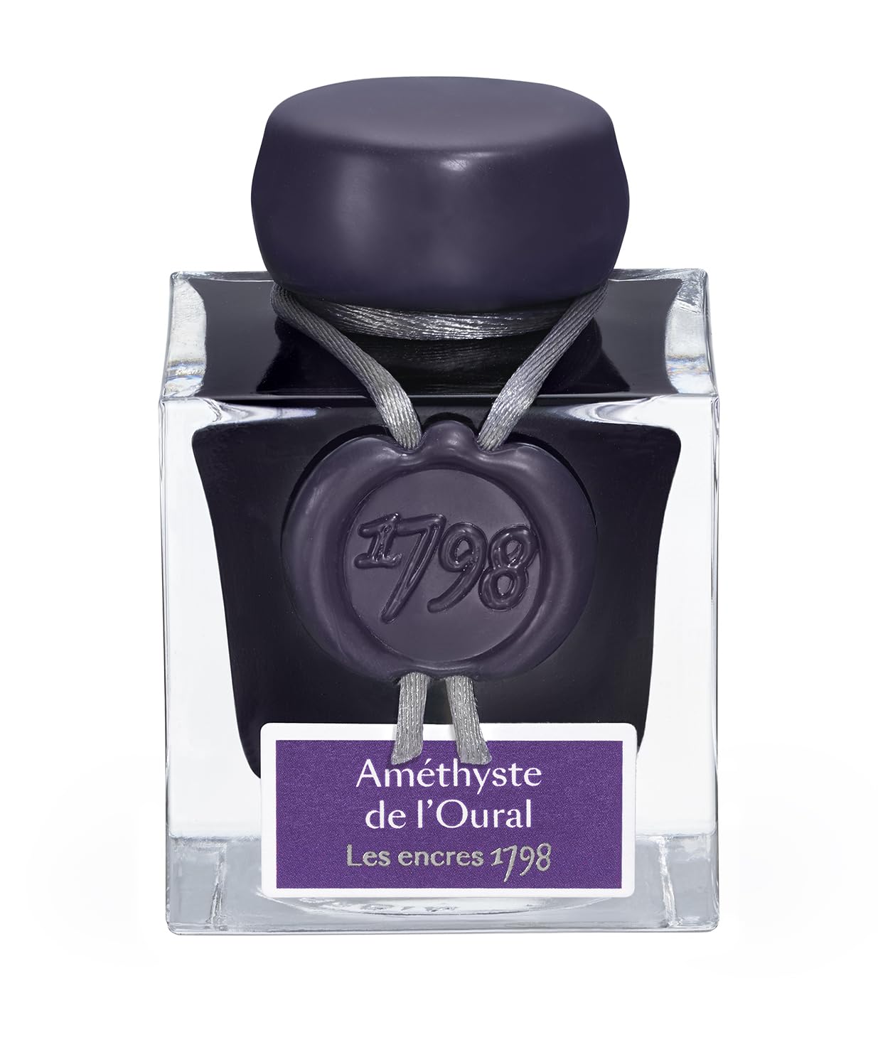 Jacques Herbin 15579JT Encre pailletée argent Améthyste de l'Oural 50 ml