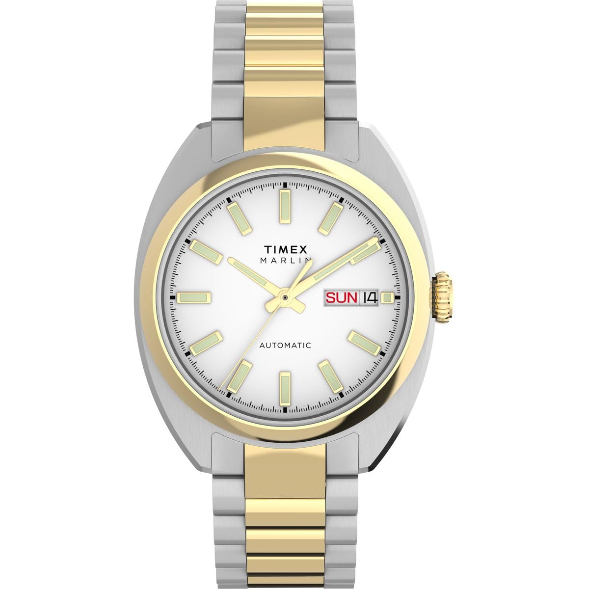 timex Marlin Tonneau 37mm Silver Dial Mechanical Automatic Men Watch - TW2Y65100UJ-picture-31