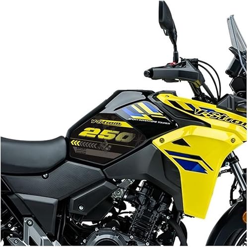 Miniatura 5 de Frosted Motorcycle Accessories Sticker Decal Kit Fuel Tank Pad Protector Anti Slip for Su&amp;zuki V Strom DL 250 VS&amp;trom DL250 Motorcycle Decals