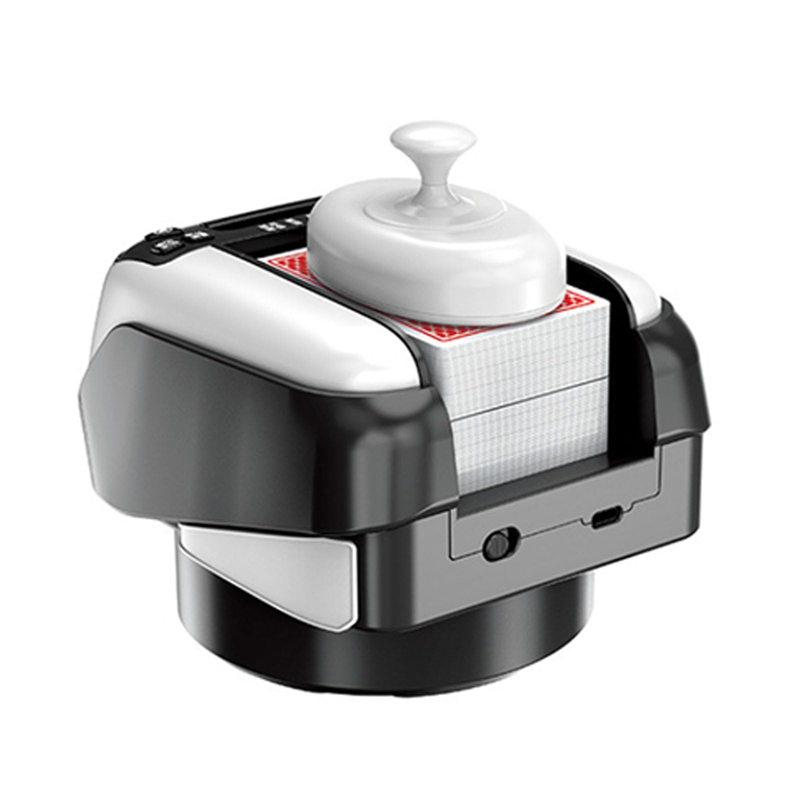 Melangeur De Carte Mélangeur Automatique De Cartes, Distributeur Rotatif à 360 Mélangeur De Carte