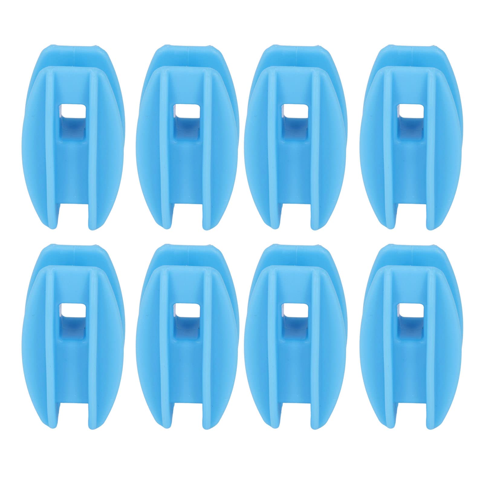 100PCS Electric Fence Insulator, ABS Outdoor UV Protection Post Insulator, Weather Resistant Animal Husbandry Electronic Insulator Socket Tool for Electric Fence Steel Wire (Black)