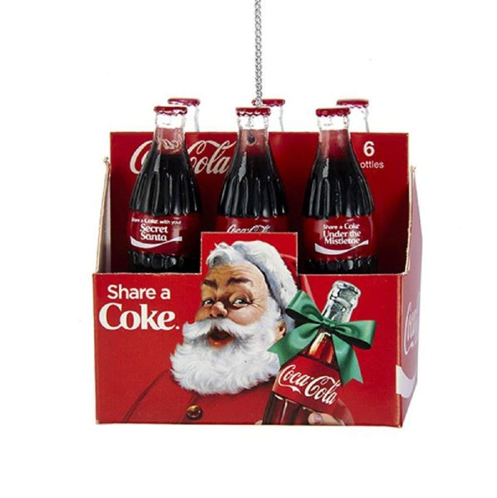 Coca Cola 6 Pack Bottles Share a Coke Christmas Tree Ornament