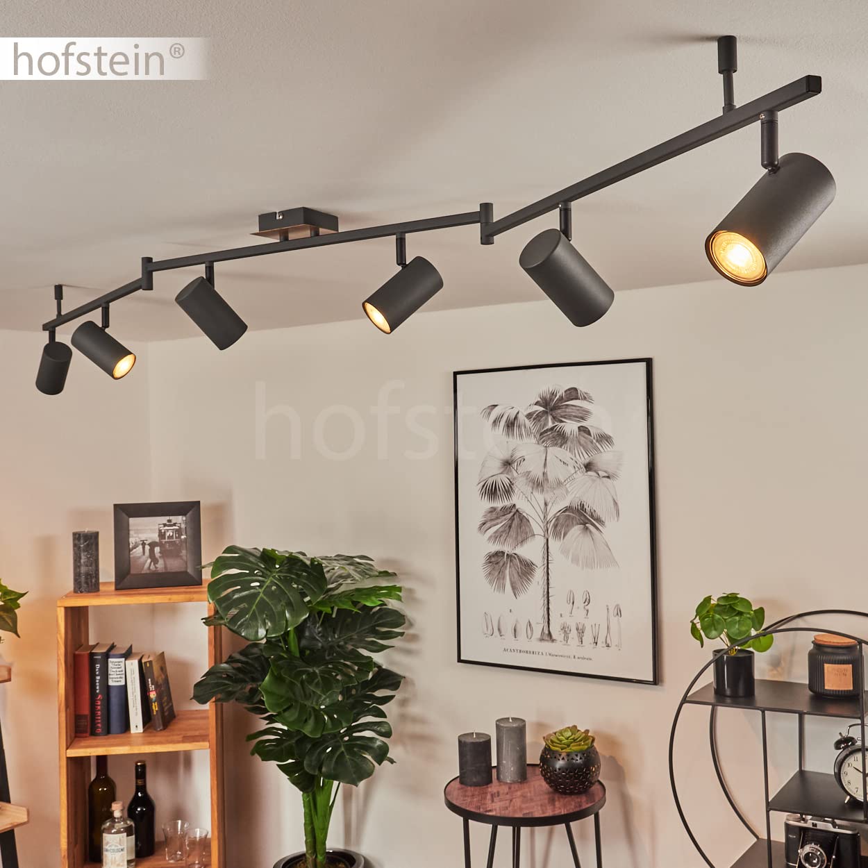 Javel Plafondlamp Chroom, Wit H3613061