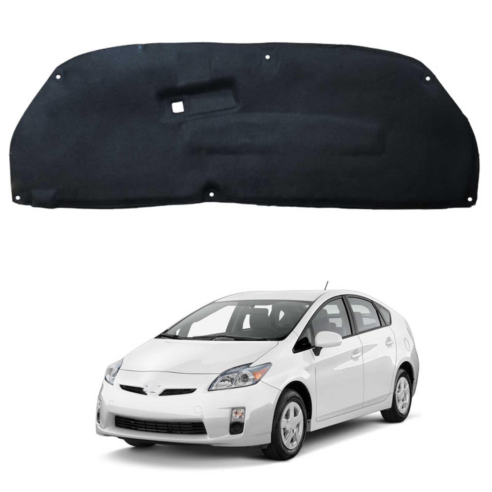 Papep Normal Heat Shield & Soundproof Cotton For Toyota Prius 2010-2012, Bonnet Engine Insulation Mat, Noise Reduction Thermal Liner Cover For Car Hood