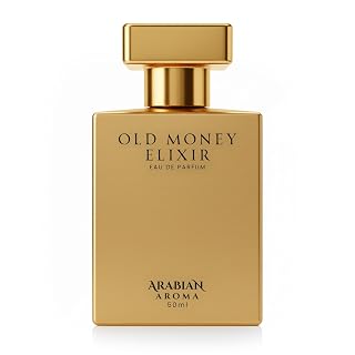 Arabian Aroma Old Money Elixir Eau de Parfum, Warm Vanilla, Coffee & Spice Long Lasting Luxury Perfume, 50ml. - Amazon product rated Grade A