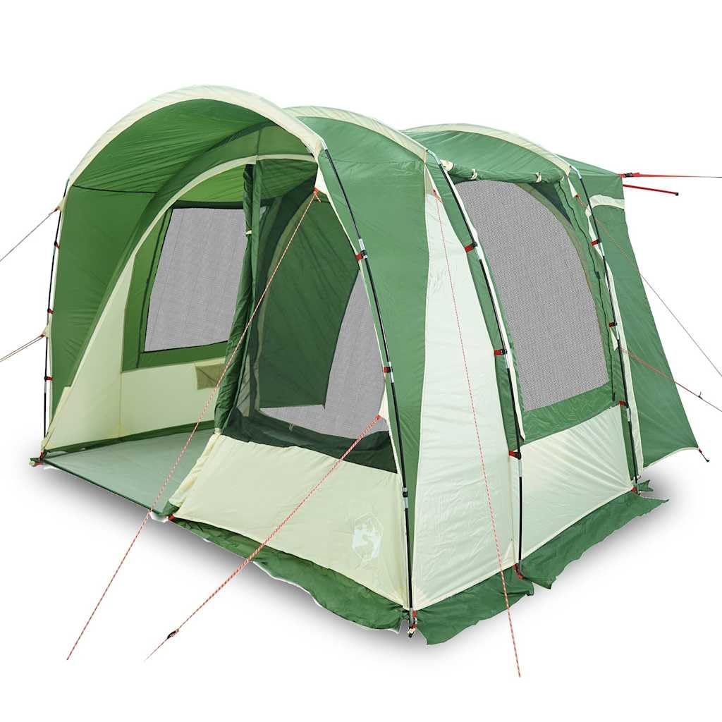 Tenda da Auto Impermeabile 4 Persone, Verde con Rivestimento PU 185T, Design Antivento, per Campeggio e Viaggi, Facile Montaggio, 300 x 185 x 200 cm