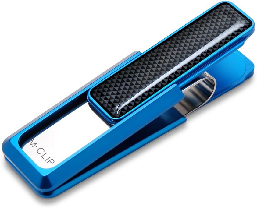 M-Clip Money Clip - Minimalist Slim Wallet Alternative for Front Pocket Carry - Cash and Credit Card Holder for Men