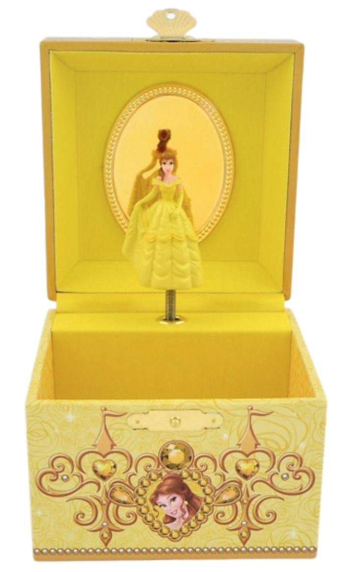 Disney Parks Exclusive Belle Beauty & the Beast Musical Jewelry Box