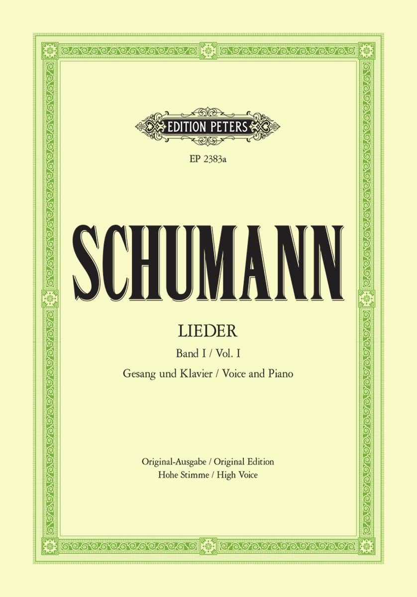 Complete Songs High Voice: 77 Songs, Incl. Myrthen, Liederkreis, Frauenliebe, Dichterliebe, Original Keys (1)
