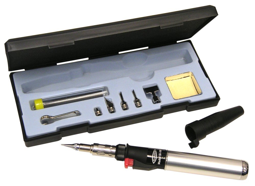 Blazer SI-100CR Excalibur Multi-Purpose Butane Torch and Hot Air Soldering Kit