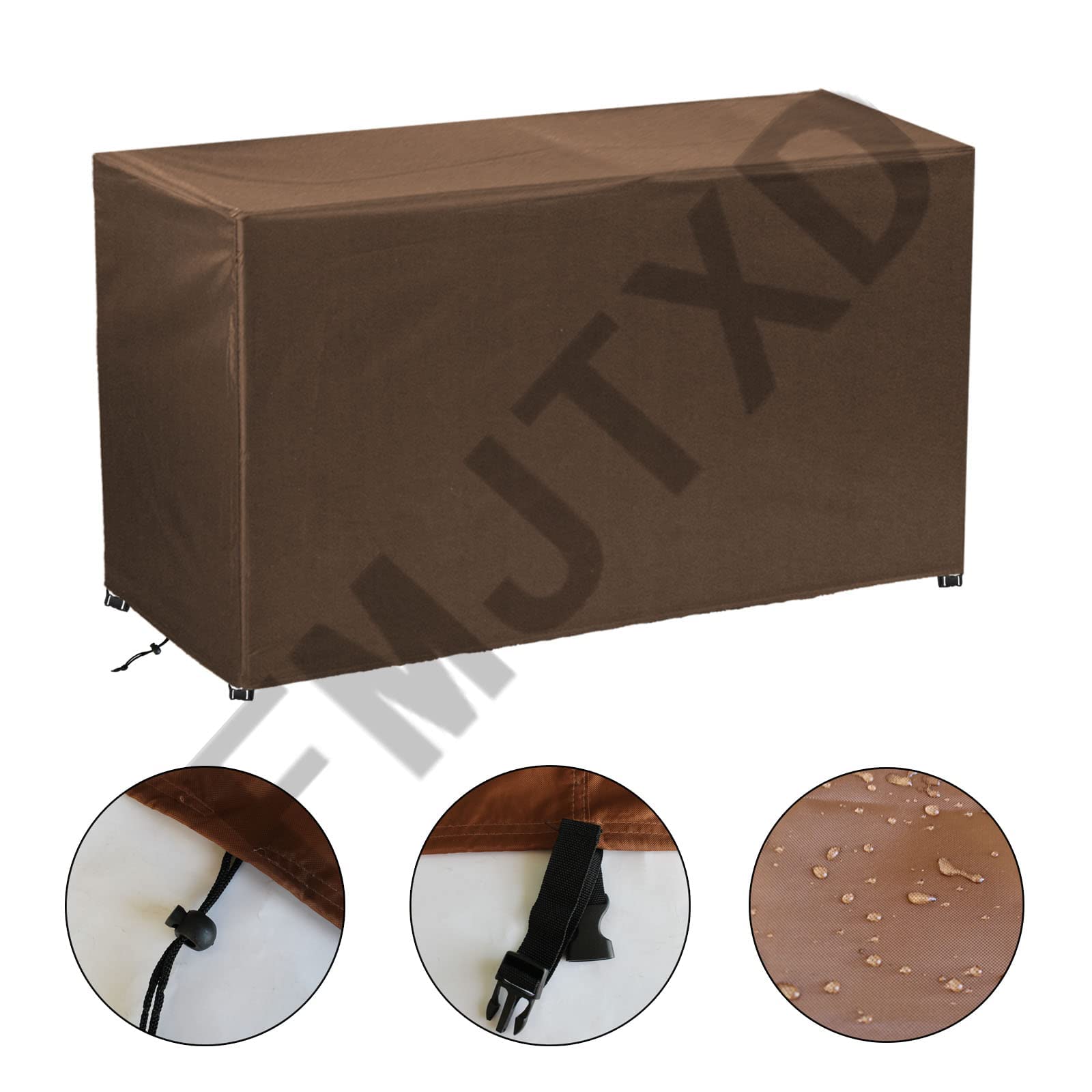 Fundas Para Muebles De Jardin Funda Impermeable Para Muebles De Patio Al Aire Libre, Tela Oxford 420D, Fundas Para Muebles De Jardín, Para Sofá De Ratán, Mesa, Silla, 180 X 140 X