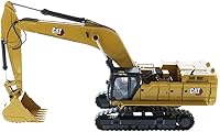 Vista 4 de Excavadora hidráulica de próxima generación Cat 395 a escala 1:50 (versión GP), con 2 herramientas de trabajo adicionales, martillo y cizalla, serie