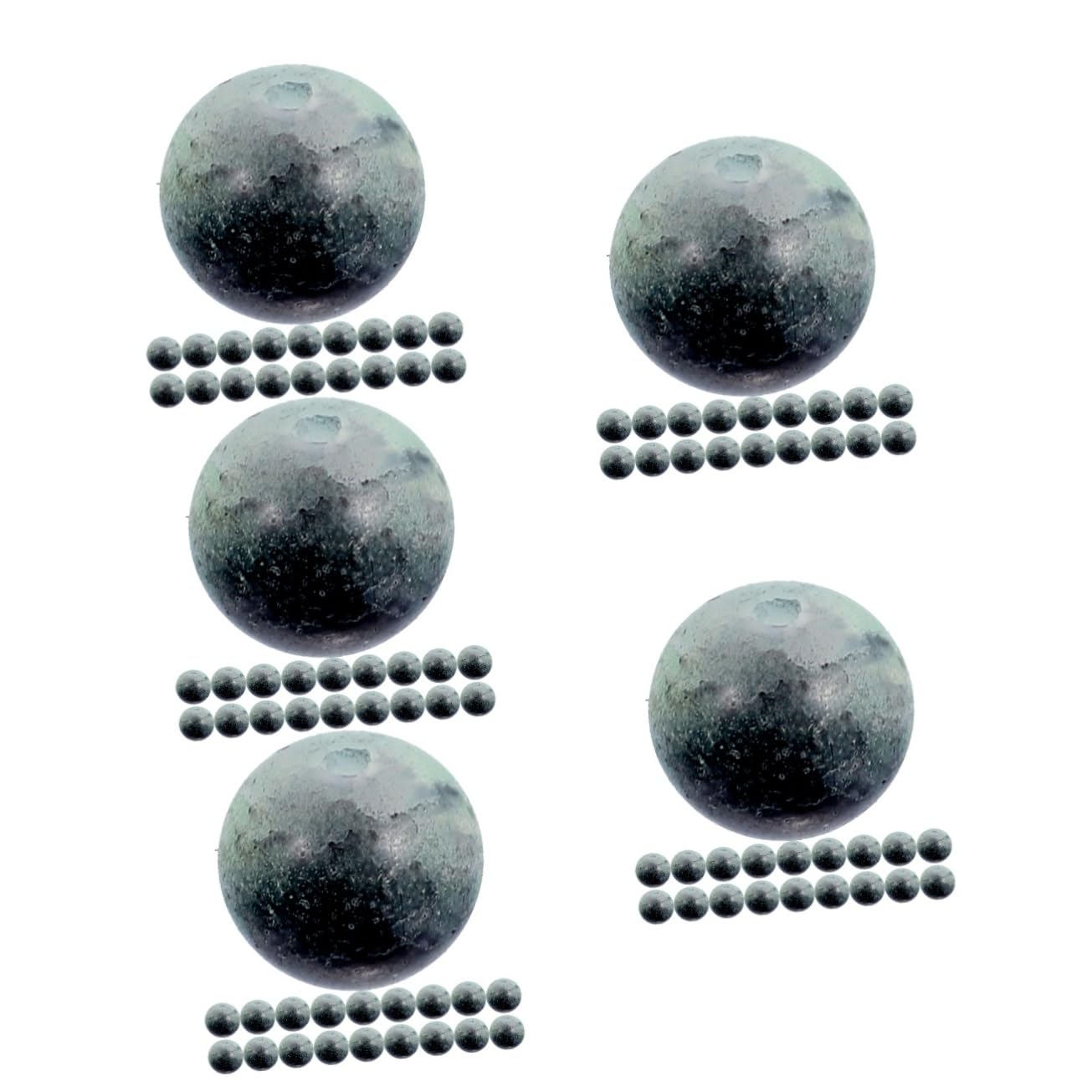 Housoutil 5 Series Abalorios De Manualidades Diy Abalorios Joyería Accesorios Collares 150 Piezas X 5