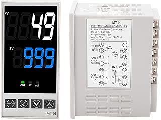 PID Temperature Controller Intelligent Digital Display AC100-240V for Industrial Use (48 X 96mm)